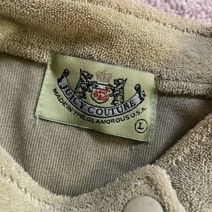 Green Vintage Juicy Couture Zip up